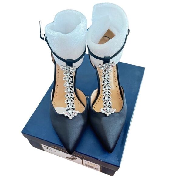 ADRIENNE VITTADINI Grandstand (Black) High Heels shoes size 9.5 New - Picture 10 of 10